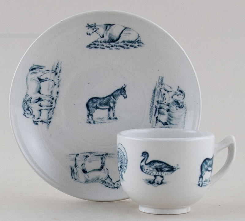 Toy Cup and Saucer c1905